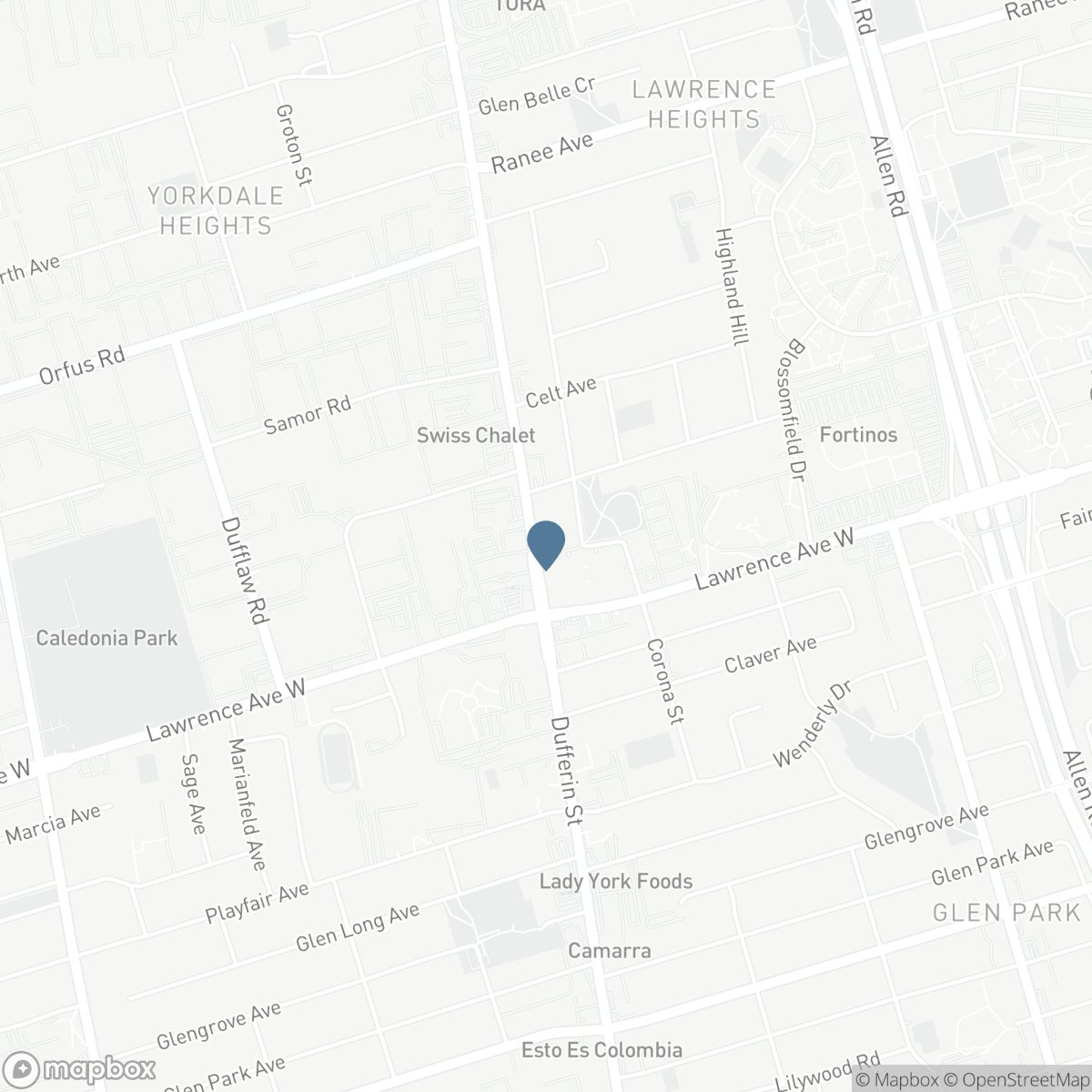 710 - 3091 DUFFERIN STREET, Toronto, Ontario M6A 0C4